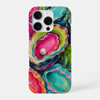 Coque iPhone 16 Pro Pearl Crush Coloré Huître