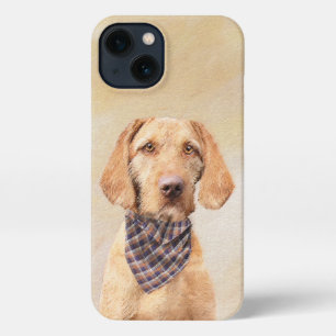 Etui iPhone 13 Peinture à poils durs Vizsla - Jolie Art Original 