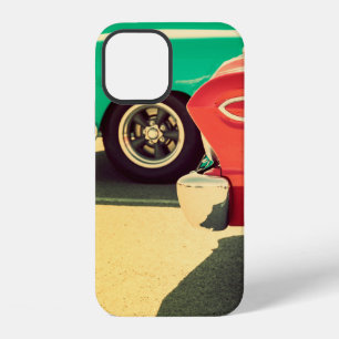 Coque iPhone 12 peinture acrylique colorée Abstraite comme arrière