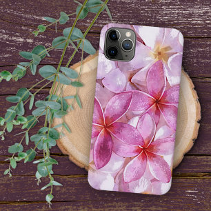 Coque iPhone 16 Pro Max Peinture artistique à l'aquarelle de fleur de Plum