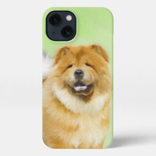 Etui iPhone 13 Peinture Chow Chow - Joli art original chien