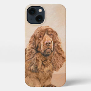 Etui iPhone 13 Peinture d'espagne de Sussex - jolie art original 