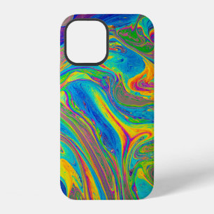 Coque iPhone 12 Peinture en marbre
