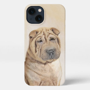 Etui iPhone 13 Peinture Shar Pei - Cute Original Chien Art