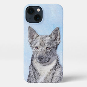 Etui iPhone 13 Peinture Suédoise Vallhund - Cute Original Chien A
