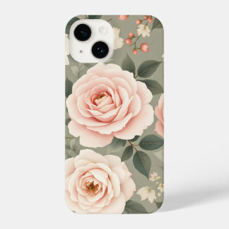 Coque Pour iPhone 14 Perfection pétale : Boîtier de téléphone floral vi