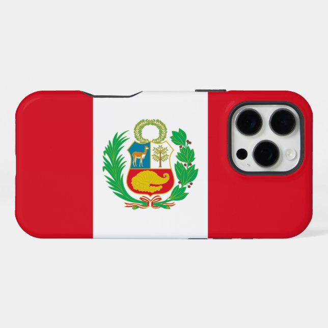 Coque iPhone Pérou (Verso Horizontal)