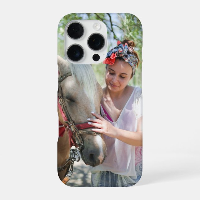 Coque iPhone Personalized iPhone Case with Custom Photo (Verso)