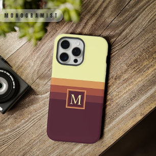 Personnalisable bloc de couleur jaune pâle marron 