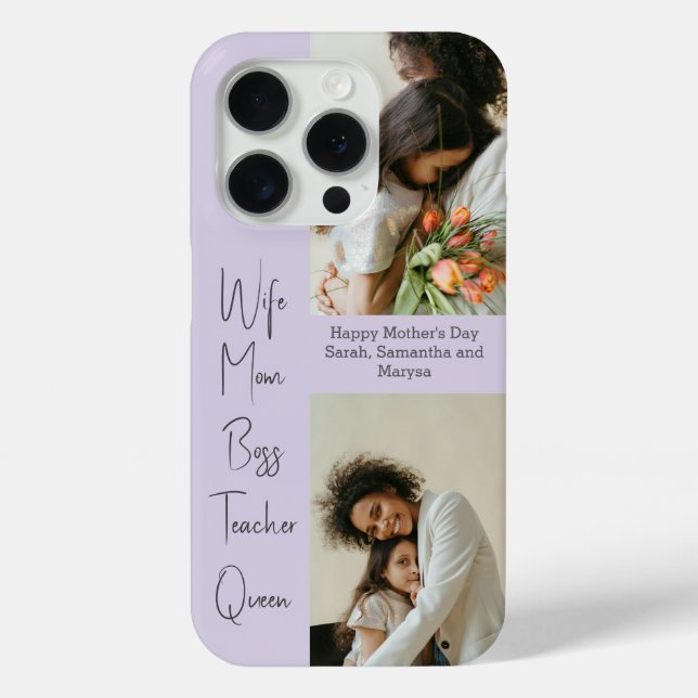 Coque iphone personnalisé avec collage photo | Tex (Verso)
