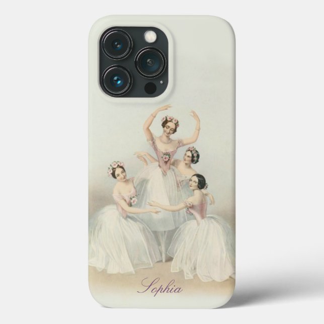 Coque iphone personnalisé Ballet (Verso)