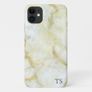 Coque iphone personnalisé en marbre doré