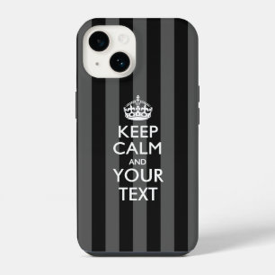 Coque Pour iPhone 14 Personnalisé TENIR BON ET Votre Texte
