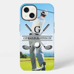 Etui iPhone 13 Personnalisez Votre Image Design de Monogramme de