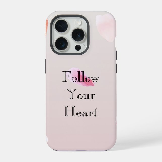 Coque iPhone Pétales Roses romantiques (Verso)