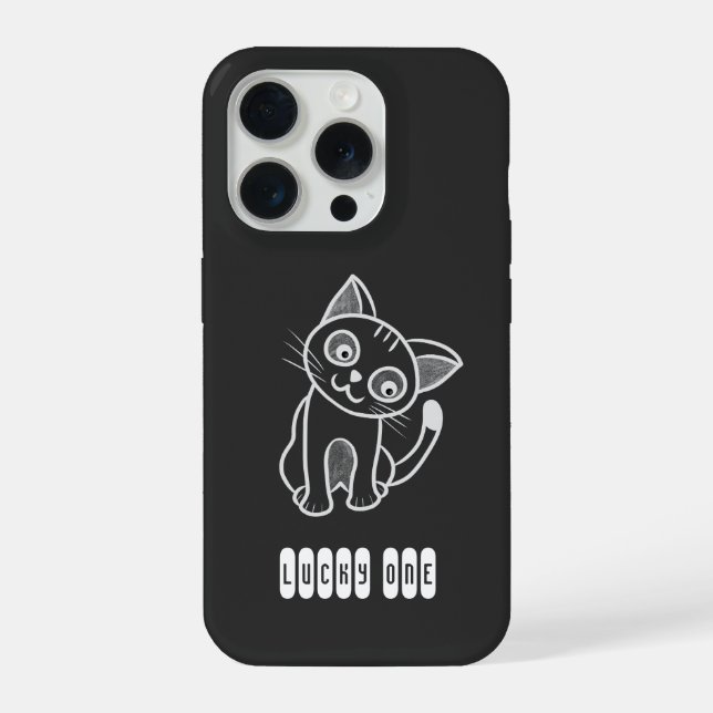 Coque iPhone Petit chat (Verso)