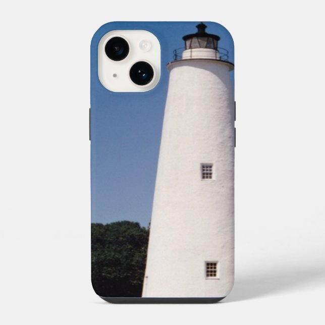 Coque iPhone Phare d'Ocracoke (Verso)