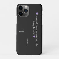 Philippiens 4:13 Bible Verse iPhone / coque ipad