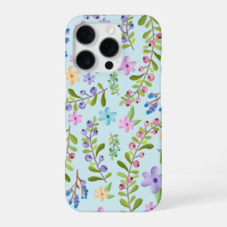 Coque iPhone 16 Pro Photo Floral Personnalisé Élégant