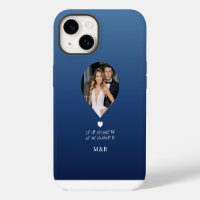 Photo Monogramme Cœur Romantique Coordonnées Moder
