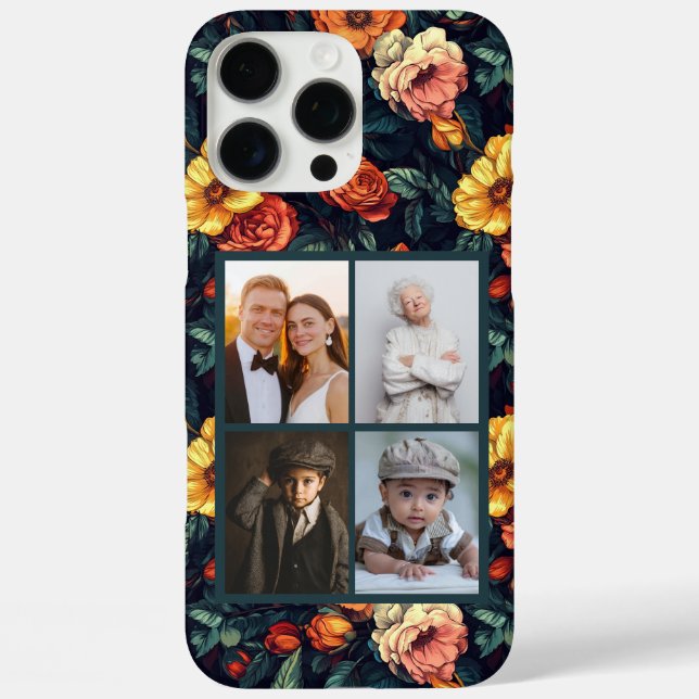 Coque iphone Photo Personnalisable Unique Rose Pou (Verso)