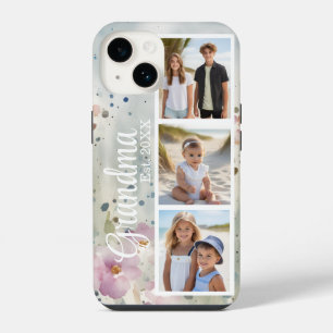 Coque Pour iPhone 14 Photo personnalisé de grand-mère
