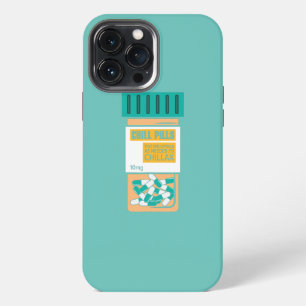 Etui iPhone 13 Pro Max Pilules de détente Médical Relaxation Soins infirm