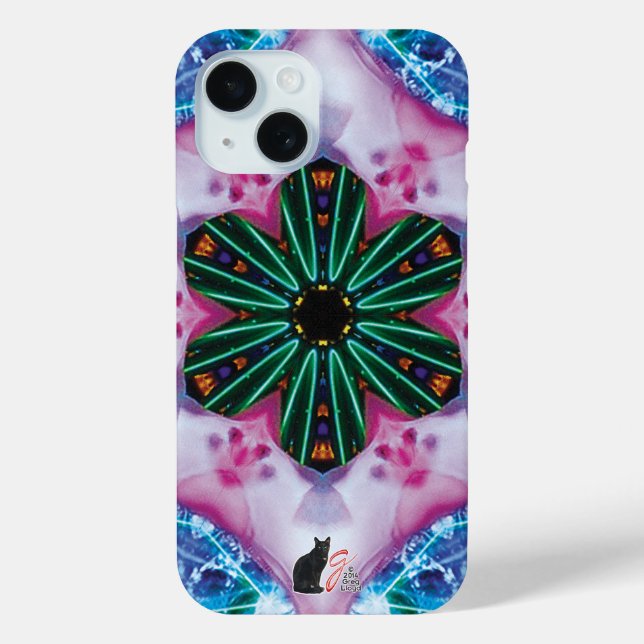 Coque iphone Pinkie Kaleidoscope (Verso)