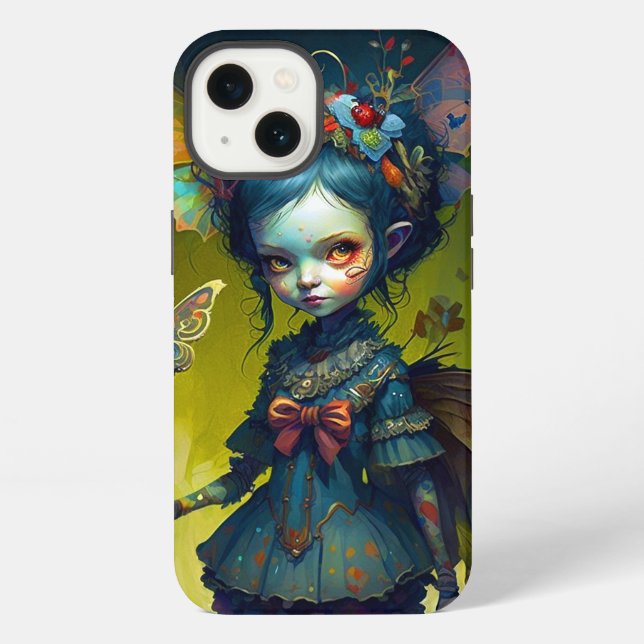 Coque iPhone Pixie Imaginaire Grumpy Fairy (Verso)