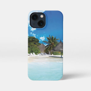Etui iPhone 13 Mini Plage exotique