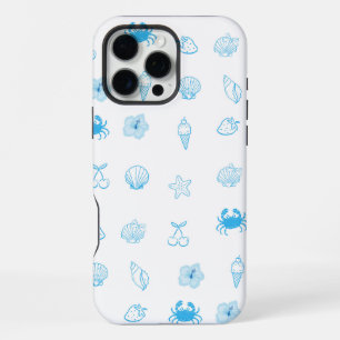Coque iPhone 16 Pro Max Plage grecque minimaliste