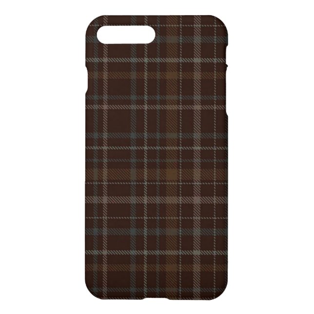 Coque iPhone Plaid de h-Inich de Na d'Achaidh de loch (Dos)