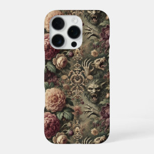 Coque iPhone 16 Pro Plus fort que Blooms – Victorien gothique