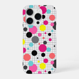 Coque iPhone 16 Pro points de Memphis