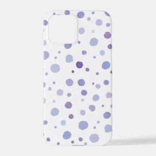 Coque iPhone 12 Pro pois peints à la main