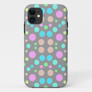 COQUE IPHONE POLKA POT GRAY