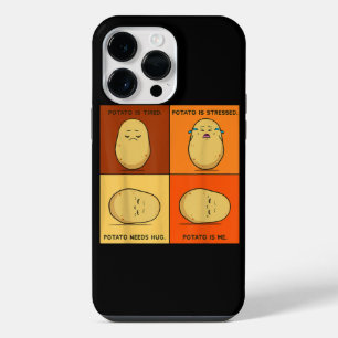 Coque Pour Pour iPhone 14 Pro Max Pomme de terre Spud Légume racine Tater Végétalien