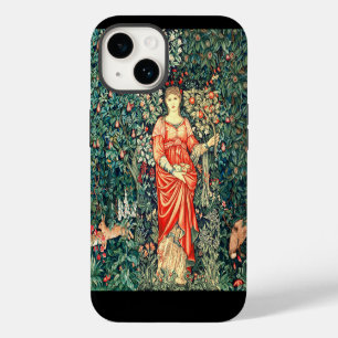 COQUE POUR iPhone 14 POMONA TENANT DES FRUITS EN VERDURE, ANIMAUX FORES