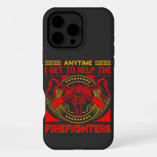 Coque iPhone 16 Pro Max Pompier soutient la communauté