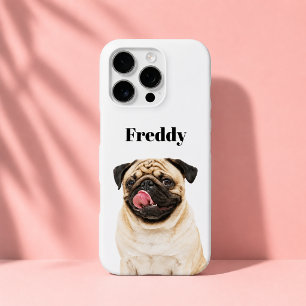 Coque iPhone 16 Pro Portrait de compagnie personnalisé Télécharger u