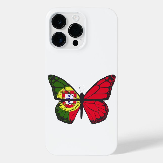 COQUE iPhone PORTUGAL BUTTERFLY (Verso)