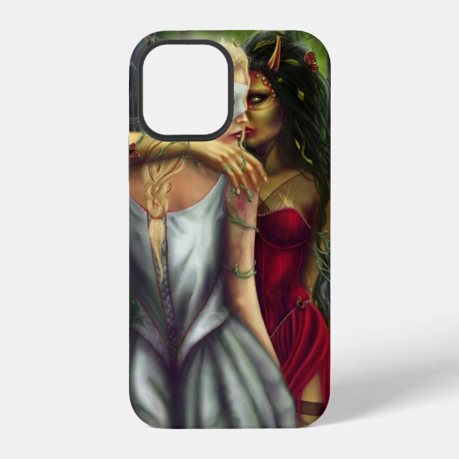 Coque iPhone "Possédée" (Verso)