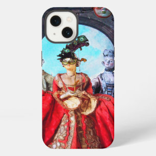 ETUI iPhone 13 POUPÉES ET MASQUES ITALIENS ANTIQUES POUR SOIRÉE M
