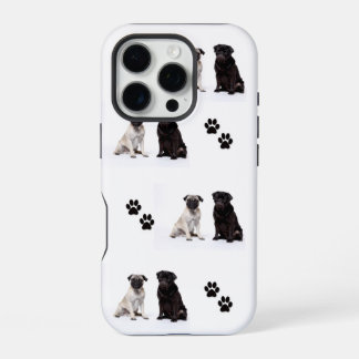 Coque iPhone 16 Pro Pour l'amour des Carlins