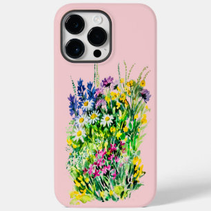 Coque Pour Pour iPhone 14 Pro Max Prairie d'été, fleurs sauvages étui Case-Mate pour
