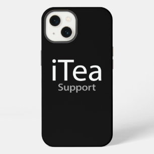 Etui iPhone 13 Prise en charge iTea - Un jeu de mots pour les buv
