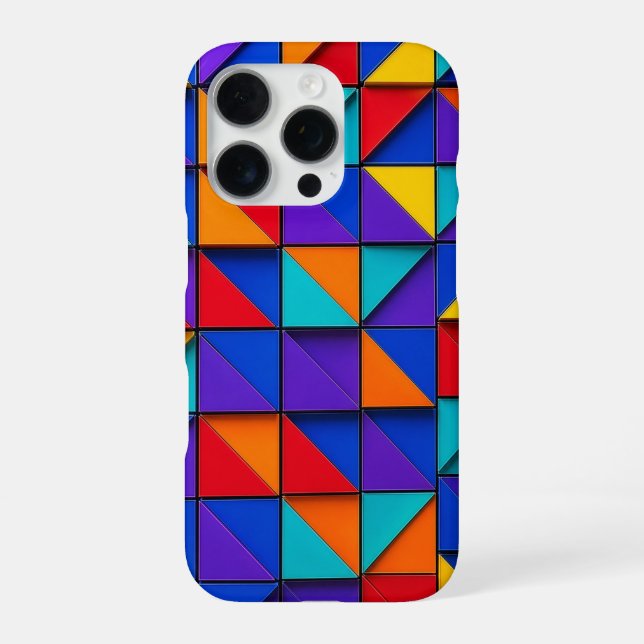 Coque iPhone Prism Tile (Verso)
