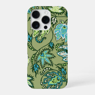 Coque iPhone 16 Pro Protea Batik Hawaïen Floral Tropical