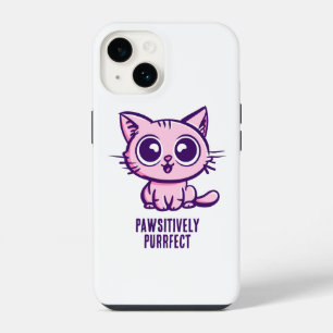 Coque Pour iPhone 14 Puissant, Beau Manga Kitten
