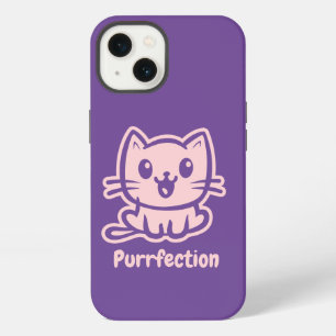 Etui iPhone 13 Purfection, Très Mignonne Chat Anime